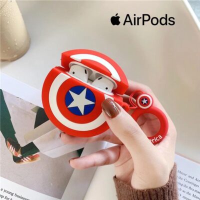 Θήκη για AirPods 1 / AirPods 2 “Captain America Shield“