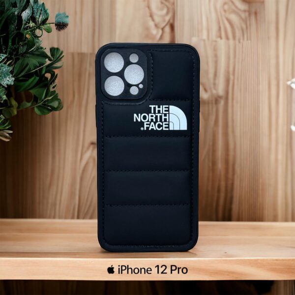 Puffer Case for iphone 12 Pro ''The North Face OEM'' Black Phoneland