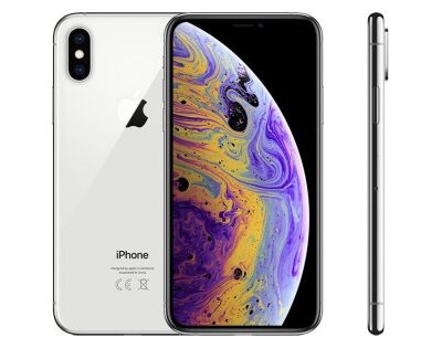 Pre-Owned, iPhone Xs 64gb Silver-Grade A.