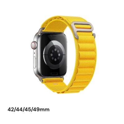 Applewatch Alpine Loop (42/44/45/49mm) Yellow - Large