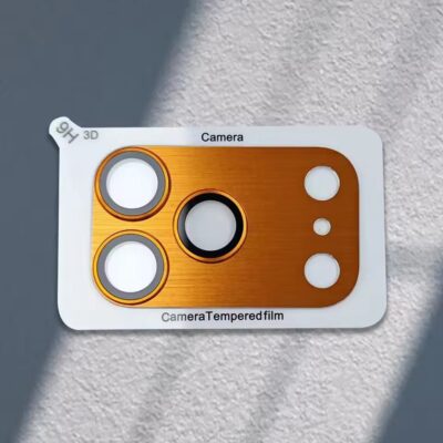 Metal Camera Protector Iphone 17 Pro Max Orange