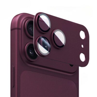 Full Metal Camera Protector Burgundy (iPhone 18 Pro)
