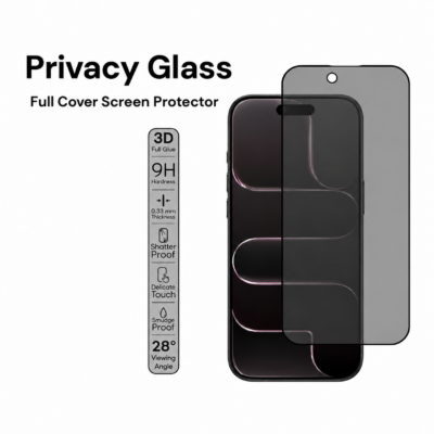 Privacy Tempered Glass Full (iPhone 12 Pro Max)