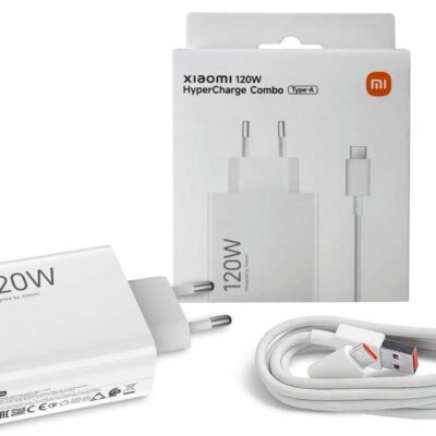Xiaomi HyperCharge 120W Combo White (USB-A with Cable)